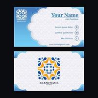 Modern ornamental logos and business cards vector