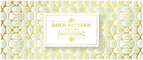 luxury white gold abstract pattern background vector