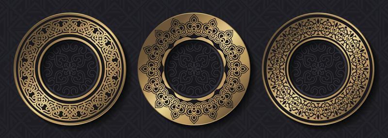 luxury mandala design collection template