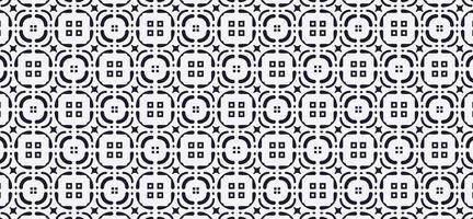 flat ornament line pattern design vector