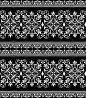 fabric border print texture background seamless ethnic abstract batik vector