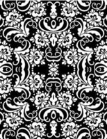Floral Seamless ornament pattern Vector Floral pattern Tracery background Abstract ornament Ornamental seamless pattern