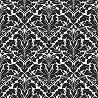 Royal damask seamless pattern for background design vector