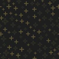 Seamless pattern with plus sign texture background vector illustration graphic