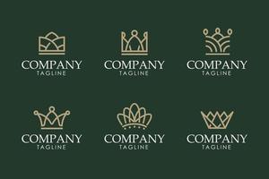 Crown Logo Collection vector