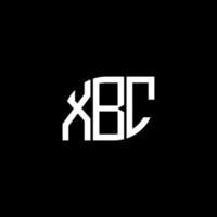 XBC creative initials letter logo concept. XBC letter design.XBC letter logo design on black background. XBC creative initials letter logo concept. XBC letter design. vector