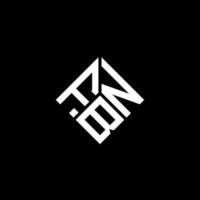 diseño de logotipo de letra ffn sobre fondo negro. Concepto de logotipo de letra de iniciales creativas ffn. diseño de letras ffn. vector