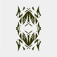 vector illustration unique, maori, mandala, beautiful, hand art, silhouette, unique, contour, henna, abstract, color combination, round, geometric, symmetrical, traditional