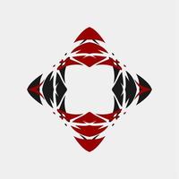 vector illustration unique, maori, mandala, beautiful, hand art, silhouette, unique, contour, henna, abstract, color combination, round, geometric, symmetrical, traditional