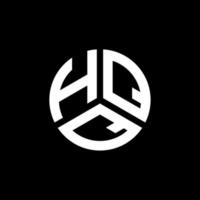 concepto de logotipo de letra de iniciales creativas hqq. diseño de letras hqq. Diseño de logotipo de letras hqq sobre fondo blanco. concepto de logotipo de letra de iniciales creativas hqq. diseño de letras hqq. vector