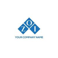 ZOI letter logo design on white background. ZOI creative initials letter logo concept. ZOI letter design. vector