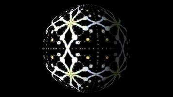 Digital Rendering Abstract Sphere video