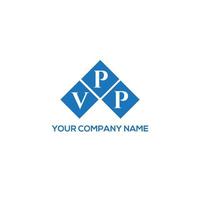 VPP letter logo design on white background. VPP creative initials letter logo concept. VPP letter design. vector