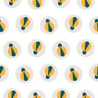 Stylized insects pattern. Yellow-blue beetles on a pattern for wallpapers, textiles, fabrics. vector