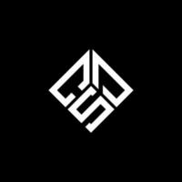 CSD letter logo design on black background. CSD creative initials letter logo concept. CSD letter design. vector