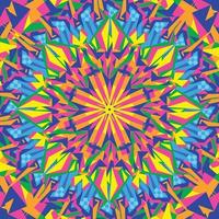 Abstract Kaleidoscope Background vector