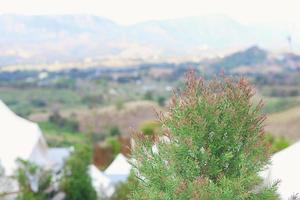 Khao Kho, a mountainous landscape surrounding Thailand. photo