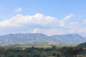 Khao Kho, a mountainous landscape surrounding Thailand. photo