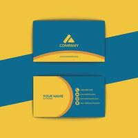 Modern Business Card Design vector