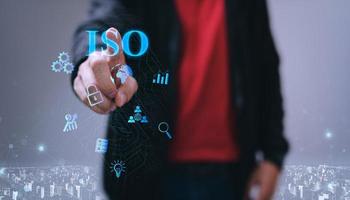 Concept of ISO standards quality control assurance warranty business technology006 photo