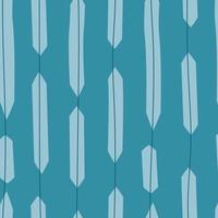 Abstract Modern Stripe Pattern on blue background, Seamless Pattern, Premium Vector