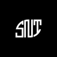 SNT letter design.SNT letter logo design on black background. SNT creative initials letter logo concept. SNT letter design.SNT letter logo design on black background. S vector