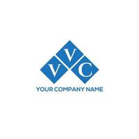 VVC letter logo design on white background. VVC creative initials letter logo concept. VVC letter design. vector