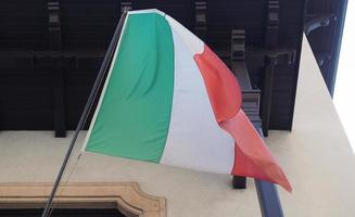 Italian flag of Italy photo