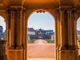 HDR Zwinger palace in Dresden photo