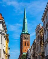 HDR St Jakobi church in Luebeck photo