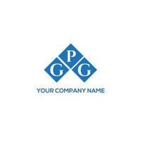 GPG creative initials letter logo concept. GPG letter design.GPG letter logo design on white background. GPG creative initials letter logo concept. GPG letter design. vector