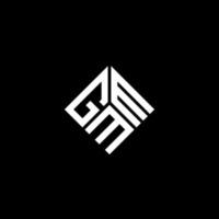 GMM letter logo design on black background. GMM creative initials letter logo concept. GMM letter design. vector