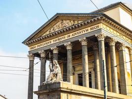 HDR Gran Madre church in Turin photo