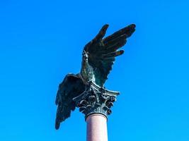 HDR King Umberto I monument photo