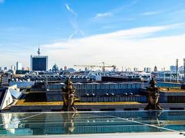 HDR Aerial view of Berlin photo