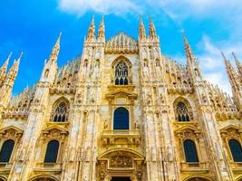 HDR Duomo di Milano Milan Cathedral photo