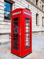 HDR London telephone box photo