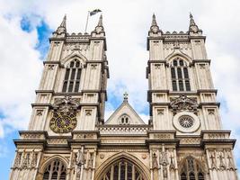 HDR Westminster Abbey church in London photo