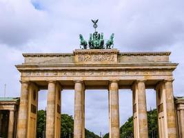 hdr brandenburger tor berlín foto