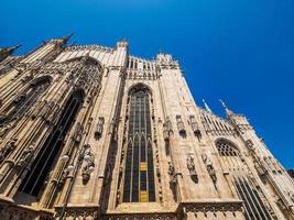HDR Duomo meaning Cathedral in Milan photo
