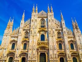 HDR Duomo di Milano Milan Cathedral photo