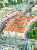 HDR Berlin aerial view photo