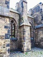 HDR St Nicholas church ruins in Hamburg photo