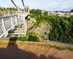 HDR Clifton Suspension Bridge in Bristol photo