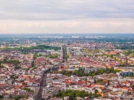 HDR Berlin aerial view photo