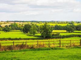 hdr vista de tanworth en arden foto