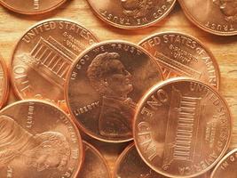 1 cent coins, United States photo