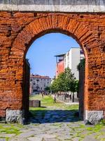 HDR Porta Palatina Palatine Gate in Turin photo