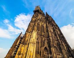 HDR St Peter Cathedral in Koeln photo