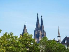 HDR St Peter Cathedral in Koeln photo